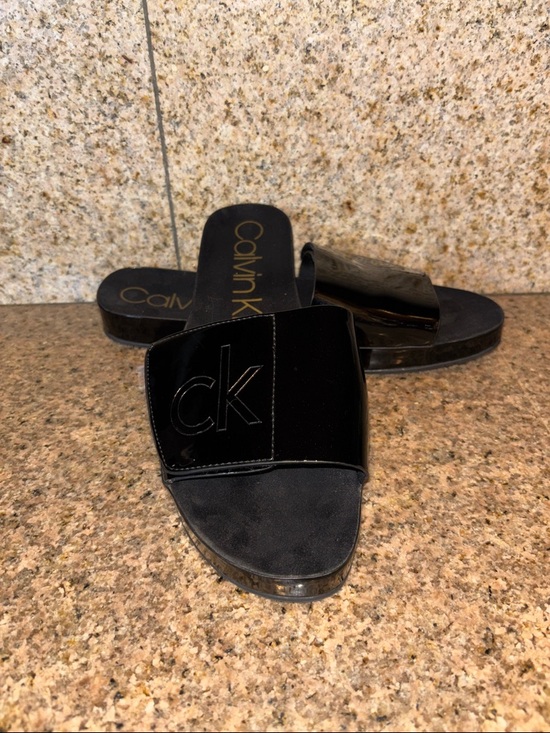 Calvin Klein Shoes - Calvin Klein Black Marlina Sandal